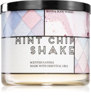 Bath & Body Works Mint Chip Shake vonná sviečka