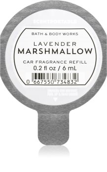 Bath & Body Works Lavender Marshmallow dišava za avto nadomestno polnilo