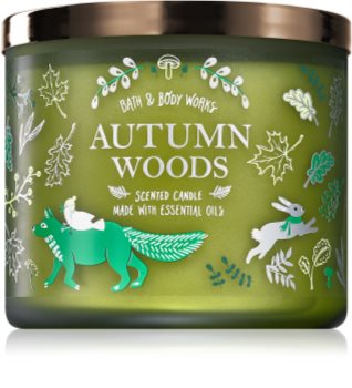 autumn woods candle bath and body works