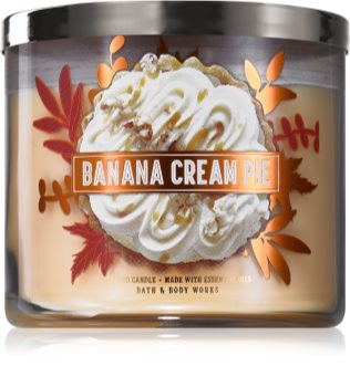 Bath & Body Works Banana Cream Pie bougie parfumée