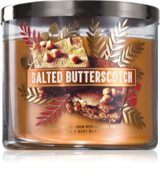 Bath & Body Works Salted Butterscotch vonná sviečka