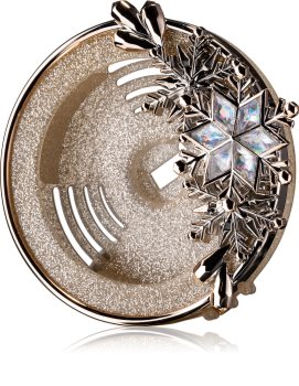 Bath & Body Works Gold Snowflake držiak na vôňu do auta