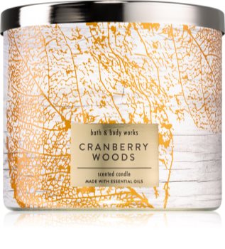 Bath & Body Works Cranberry Woods vonná svíčka