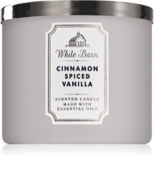 Bath & Body Works Cinnamon Spiced Vanilla illatos gyertya