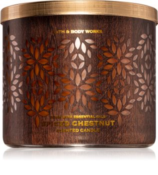 Bath & Body Works Spiced Chestnut lumânare parfumată
