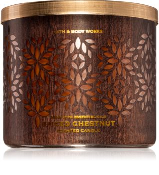 spiced chestnut candle bath and body works