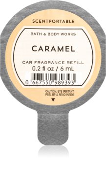 Bath & Body Works Caramel vůně do auta náhradní náplň