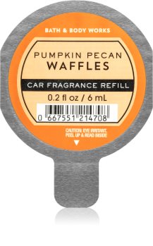 Bath & Body Works Pumpkin Pecan Waffles auto luchtverfrisser Vervangende Vulling