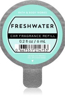 Bath & Body Works Freshwater vůně do auta náhradní náplň