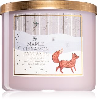 Bath & Body Works Maple Cinnamon Pancakes vonná svíčka I.