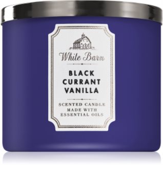 bath and body works black currant vanilla candle