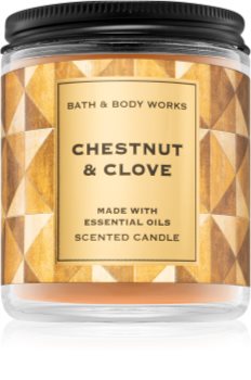 chestnut and clove bath and body works candle