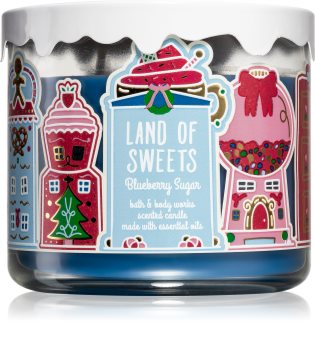 Bath & Body Works Blueberry Sugar vonná visačka