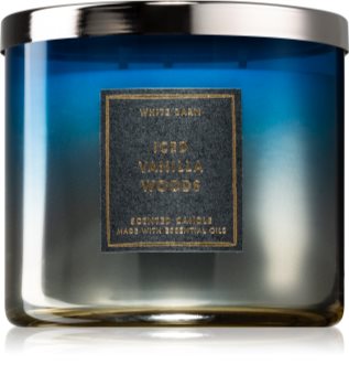 Bath & Body Works Iced Vanilla Woods vonná svíčka
