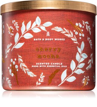 cherry mocha candle bath and body works