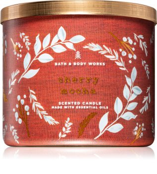 Bath & Body Works Cherry Mocha vonná sviečka