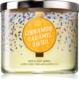 Bath & Body Works Cinnamon Caramel Swirl duftkerze