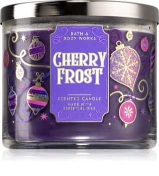 Bath & Body Works Cherry Frost vonná svíčka