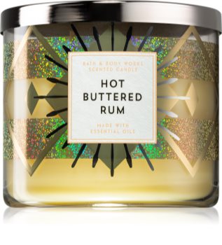 Bath & Body Works Hot Buttered Rum vonná svíčka