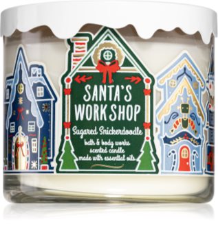 Bath & Body Works Sugared Snickerdoodle duftkerze (Santa's WorkShop)