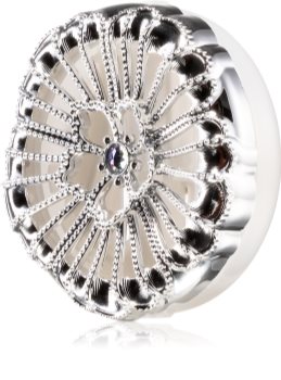 Bath & Body Works Silver Flower support désodorisant pour voiture clip