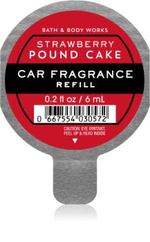 Bath & Body Works Strawberry Pound Cake deodorante per auto ricarica