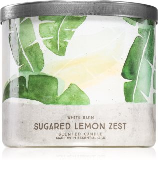 Bath & Body Works Sugared Lemon Zest vela perfumada