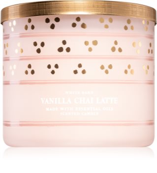 bath and body works vanilla latte candle