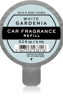Bath & Body Works White Gardenia vůně do auta náhradní náplň
