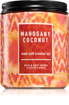 Bath & Body Works Mahagony Coconut Duftkerze I.