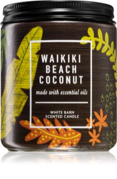 Bath & Body Works Waikiki Beach Coconut vela perfumada