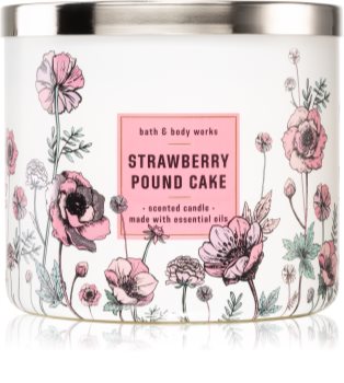 Bath & Body Works Strawberry Pound Cake duftkerze