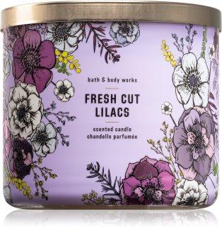 Bath & Body Works Fresh Cut Lilacs scented candle