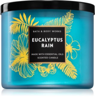 Bath & Body Works Eucalyptus Rain vonná sviečka III.
