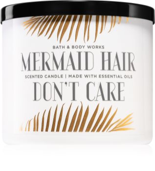 Bath & Body Works Mermaid Hair Don't Care aроматична свічка з есенціальними маслами І