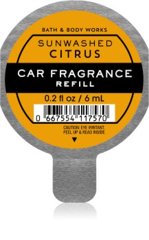 Bath & Body Works Sun-Washed Citrus vůně do auta