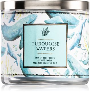 Bath & Body Works Turquoise Waters scented candle I.