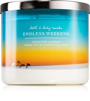 Bath & Body Works Endless Weekend ароматическая свеча