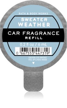 Bath & Body Works Sweater Weather vôňa do auta náhradná náplň