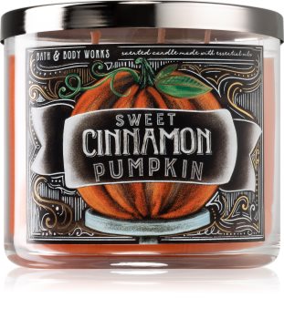 Bath & Body Works Sweet Cinnamon Pumpkin lumânare parfumată cu uleiuri esentiale II.