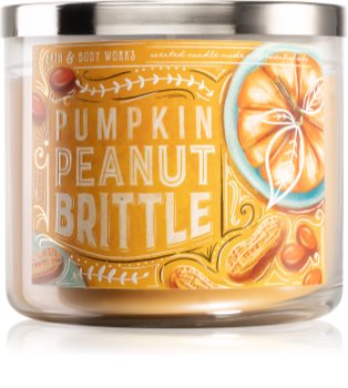 Bath & Body Works Pumpkin Peanut Brittle bougie parfumée