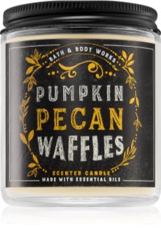 Bath & Body Works Pumpkin Pecan Waffles ароматна свещ II.