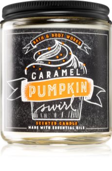 Bath & Body Works Caramel Pumpkin Swirl vonná svíčka III.
