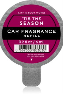 Bath & Body Works ’Tis the Season vôňa do auta náhradná náplň