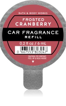 Bath & Body Works Frosted Cranberry auto luchtverfrisser Navulling