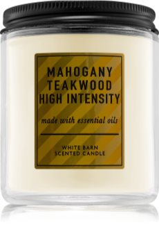 Bath & Body Works Mahogany Teakwood High Intensity ароматна свещ V.