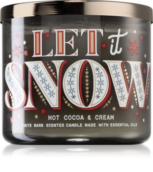 Bath & Body Works Let it Snow świeczka zapachowa