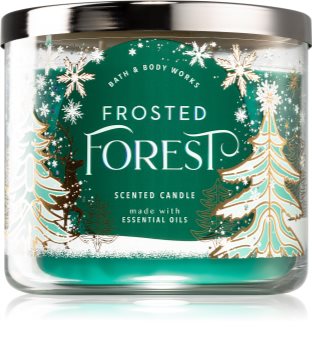 frosted forest candle bath and body works