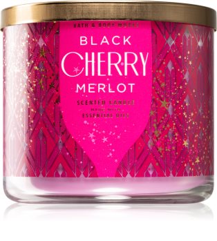 Bath & Body Works Black Cherry Merlot vonná svíčka I.