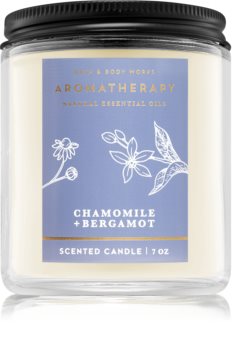 Bath & Body Works Aromatherapy Chamomile & Bergamot vela perfumada